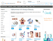 Tablet Screenshot of beautyalways.net
